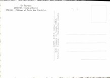 CPM En Touraine Loches Indre et Loire Chateau et Porte des Cordeliers 