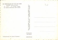 CPM Les Merveilles du Val de Loire Loches Indre et Loire le Porche roman de l'eglise Saint ours XII 