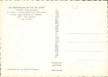 CPM Les Merveilles du Val de Loire Loches Indre et Loire l'eglise Saint Ours XII siecle et les Logis