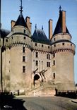CPM Les Chateaux de la Loire Langeais I et L Entree du Chateau et le Pont Levis 