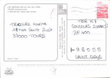 CPM Les Merveilles du Val de Loire Tours Indre et Loire l'Hotel de Ville Place Jean Jaures 