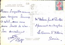 CPM Cote d'Azur Juan les Pins les Plages 