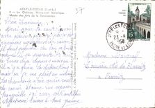 CPM Azay le Rideau I et L le chateau monument historique musee des Arts de la Renaissance 