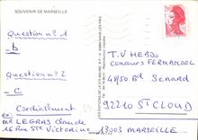 CPM Souvenir de Marseille 