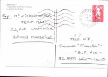 CPM Marseille bouches du rhone France Le Vallon des Auffes 