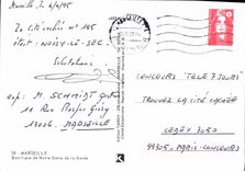 CPM Marseille Basilique Notre Dame de la Garde 