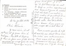 CPM La Provence Arles sur Rhone B du R Arenes Cloitre Saint Trophime galerie romane du XIIs les Alys