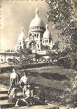 CPM Paris le Sacre Coeur Enfants