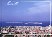 CPM La Provence et ses charmes Marseille Le Chateau d'If et les Iles du Frioul 