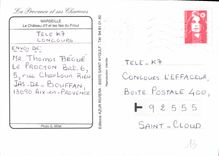 CPM La Provence et ses charmes Marseille Le Chateau d'If et les Iles du Frioul 