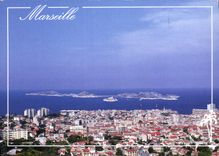 CPM La Provence et ses charmes Marseille Le Chateau d'If et les Iles du Frioul 