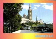 CPM Marseille la Vierge de la Garde 