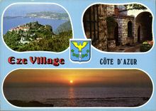 CPM Eze village Cote d'Azur 