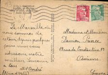 CPM Marseille Escalier de la Garde 