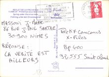 CPM Reflets de la Provence Printemps sous les oliviers 