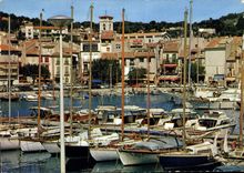 CPM Cassis B du R vue generale l'Eglise 