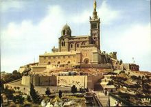 CPM Reflets de Provence Marseille Bouches du Rhone Notre Dame de la Garde 