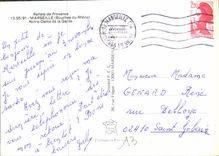 CPM Reflets de Provence Marseille Bouches du Rhone Notre Dame de la Garde 