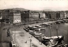 CPM Marseille Quai des Belges Bateaux