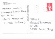 CPM Marseille Bouches du Rhone France le Parc Borely