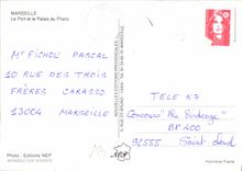 CPM Marseille Le Port et le Palais du Pharo