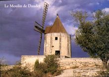 CPM Sites de Provence Fontvieille le Moulin d'Alphonse Daudet 
