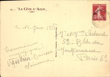 CPM La Cote d'Azur Le Tunnel de St Loup