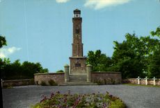 CPM Auvelais Phare Breton et cimitiere Francais 