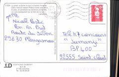 CPM Le soleil va porter le jour a d'autres mondes dans l'horizon desert Phebe monte sans bruit et je