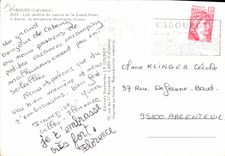 CPM Cabourg Calvados les jarins u casino et le Grand hotel a droite la residence Notmandy Home 