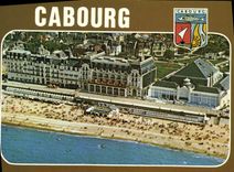 CPM La Cote Fleurie Cabourg Calvados 
