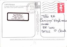 CPM Caen Calvados le quarier Saint Pierre apres les bombardements de Juin 1944 le meme quartier aujo