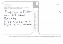 CPM Caen Calvados L'Eglise St Jean le clocher porche du XIV siecle dont l'inclinaison empecha la con