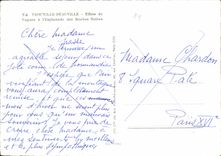 CPM Trouville Deauville Effets de vagues a l'Esplanade des Roches Noires