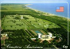 CPM Circuit des Plages du Debarquement 6 juin 1944 Colleville Saint Laurent sur Mer Calvados le cime