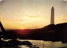 CPM Les Sables d'Olonne Coucher de soleil sur le phare 