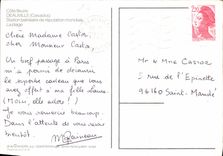 CPM Cote fleurie Deauville Calvados Station balneaire de reputation mondiale la plage 