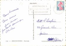 CPM Arromanches Souvenir 
