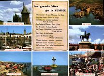 CPM La Vendee Touristique Les Grands Sites de la Vendee 