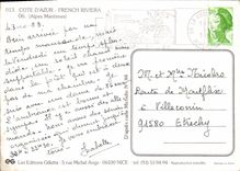 CPM Cote d'Azur Alpes Maritimes 