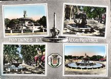 CPM La Cite du Roy Rene Fontaines d'Aix en Provence Souvenir 