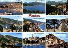 CPM La Cote d'Azur Menton Perle de France 