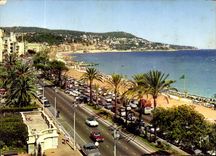 CPM Couleurs et lumiere de France la Cote d'Azur miracle de la nature Nice Alpes Maritimes Promenade