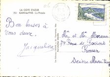 CPM La Cote d'Azur Juan les Pins la Pinede 