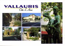 CPM Cote d'azur Vallauris Cite des Potiers Alpes Maritimes 