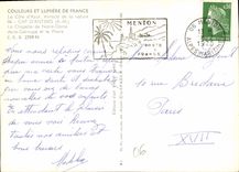 CPM Couleurs et Lumiere de France la Cote d'Azur miracle de la nature Cap d'Antibes A M la Chapelle 