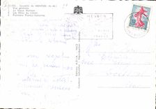 CPM Souvenir de Menton A M Vue generale le Vieux Menon les Fetes du Citron Frontiere Franco Italienn