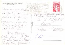 CPM Menton Cote d'Azur la vieille ville 