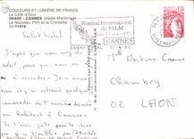 CPM Couleurs et Lumiere de France la Cote d'Azur Cannes Alpes Maritimes le Nouveau Port et la Croise