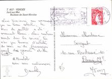 CPM Vendee Jard sur Mer Rochers de Saint Nicolas